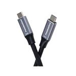 PremiumCord ku31cr5 – USB-C kábel, čierny, 5 m