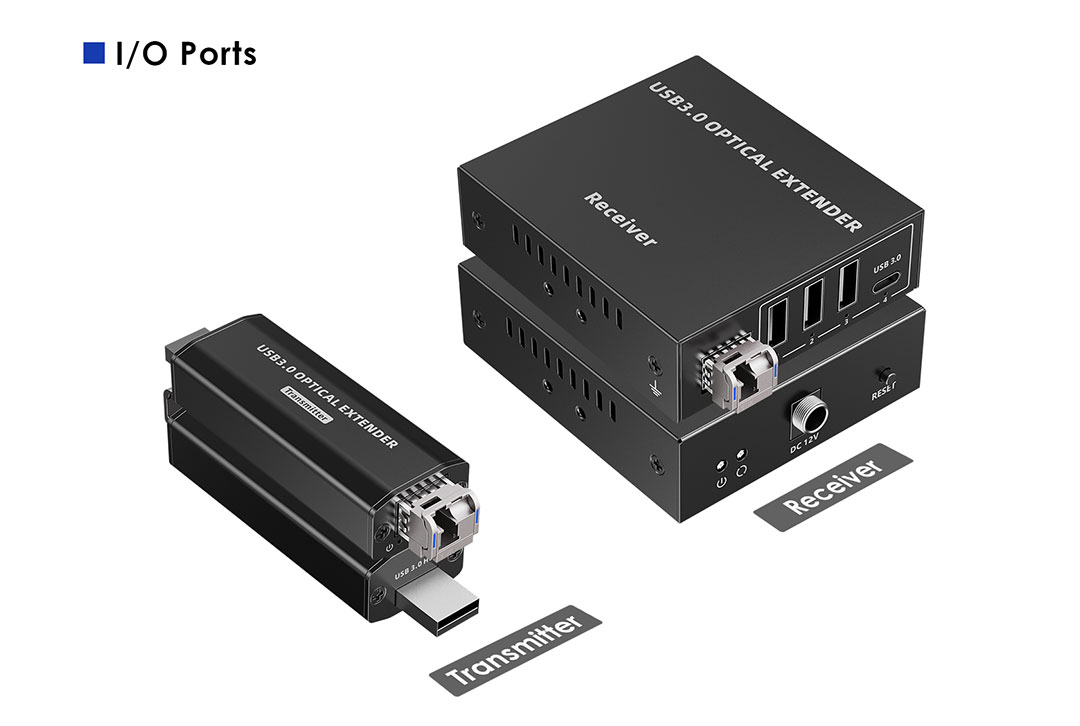 PremiumCord kuext5 – optický predlžovací kábel USB 3.2, 150 m