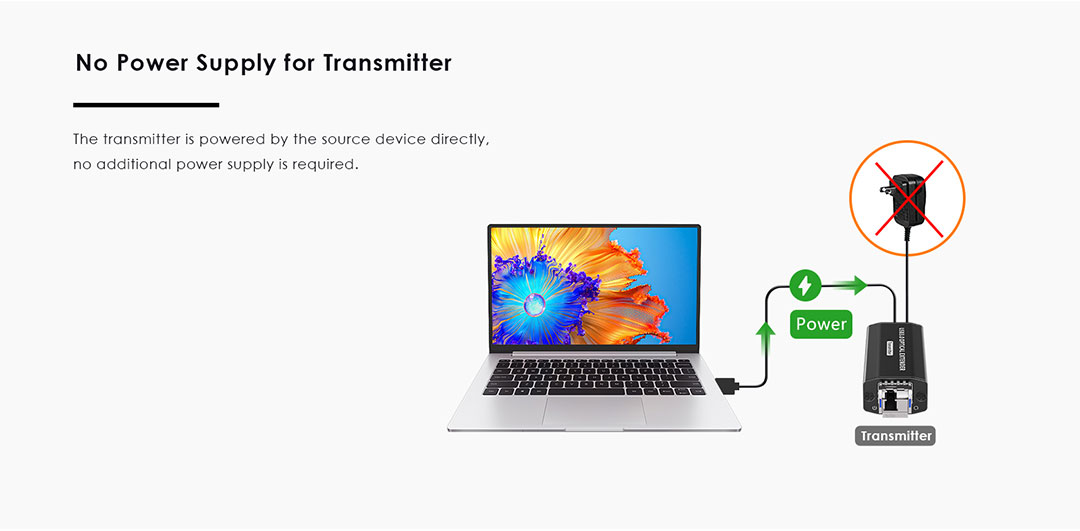PremiumCord kuext5 – optický predlžovací kábel USB 3.2, 150 m