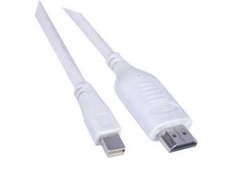 PremiumCord miniDisplayPort - kábel HDMI M/M 3 m