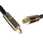 PremiumCord Optický audio kabel Toslink kjtos7-1