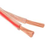 PremiumCord Reproduktorové káble 99,9% meď 2x0,75mm2 10m