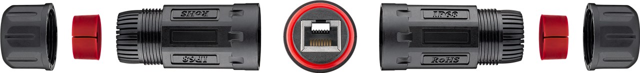 PremiumCord spojka RJ45 STP (stíněný) CAT6 (2xF RJ45)