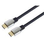 PremiumCord ULTRA HDMI 2.1 High Speed + Ethernet kabel 8K@60Hz,zlacené 1m