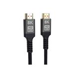 PremiumCord ULTRA HDMI 2.1 High Speed + Ethernet kabel 8K@60Hz,zlacené 1m