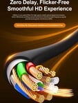 PremiumCord Ultra High Speed HDMI 2.1 optický kábel 8K@60Hz, pozlátený, 3 m