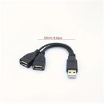 PremiumCord USB 2.0 kabel A/Male to A/Female (data+nabíjení)