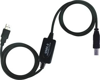 PremiumCord USB 2.0 repeater a prepojovací kábel A/MB/M 20m 8592220012724