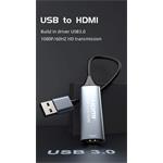 PremiumCord USB 3.0 adaptér na HDMI, FULL HD 1080p