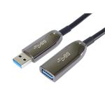 PremiumCord USB 3.0 prodlužovací optický AOC kabel A/Male - A/Female 15m