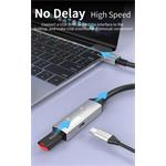 PremiumCord USB 3.2 opakovací a predlžovací kábel samec - samica, 5Gbps, hliník 15 m