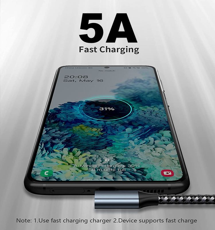 PremiumCord USB-C 2x zahnutý kabel