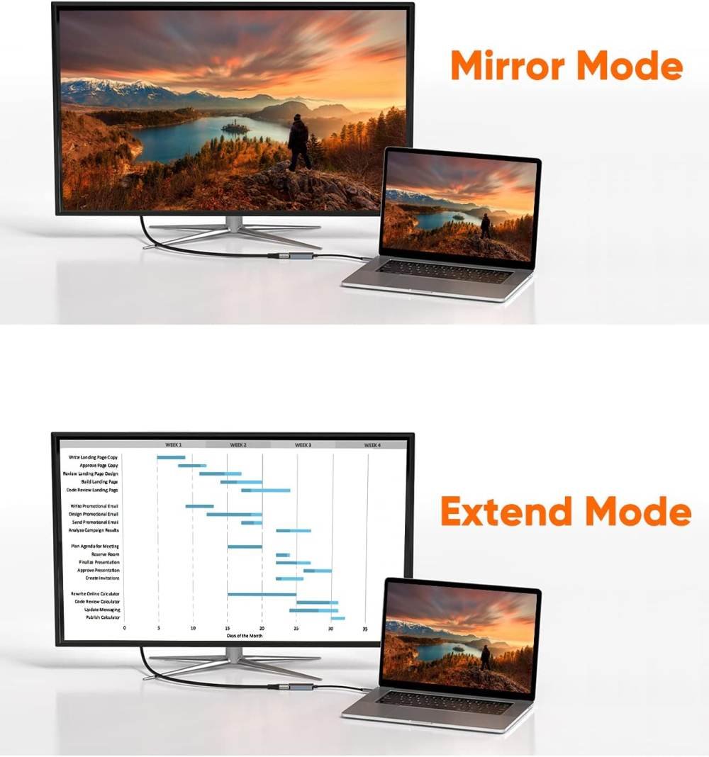 PremiumCord USB-C na HDMI kabel 2m