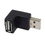 PremiumCord USB redukcia A-A, samec/samica 90°