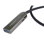 PremiumCord USB3.0 + 2.0 prodlužovací optický AOC kabel A/Male - A/Female 30m