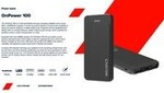 Prenosná nabíjačka CANYON OnPower 100 10 000 mAh, čierna