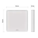 Prenosný ovládač scén GoSmart IP-2001ZW, ZigBee 3.0, 1 tlačidlo