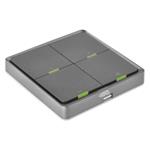 Prenosný ovládač scén GoSmart IP-2004ZB, ZigBee 3.0, 4 tlačidlá