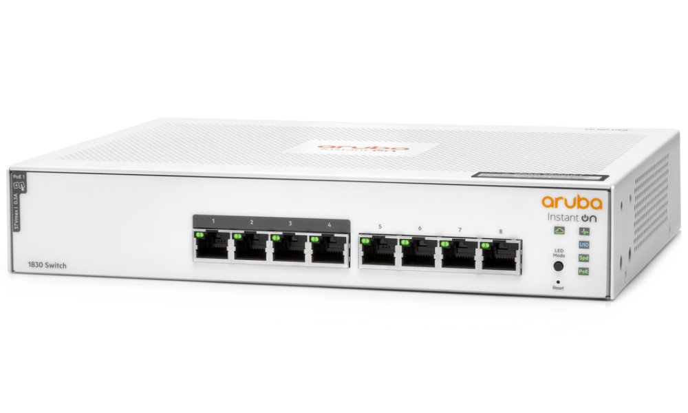 Prepínač HPE Aruba Instant On 1830 8G 65W