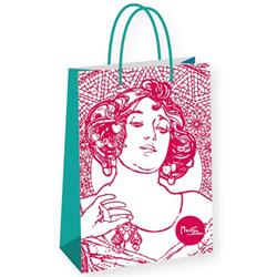 PRESCO Darčeková taška Alfons Mucha - Ruby, Fresh Collection, veľká