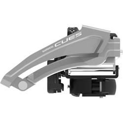 Přesmykač SHIMANO CUES FD-U4010 pro 2x9 obj. 34,9 (31,8 + 28,6 adapt) Top-swing LOW CLAMP pro 46z 16