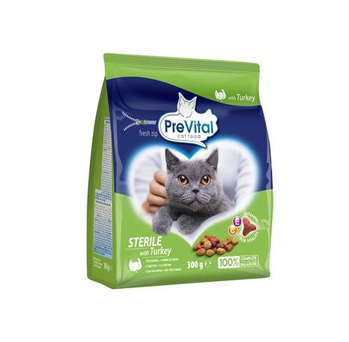 PreVital cat sterilný moriak 0,3 kg