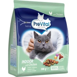PreVital kočka domácí, kuřecí 0,3 kg granule pro kočky