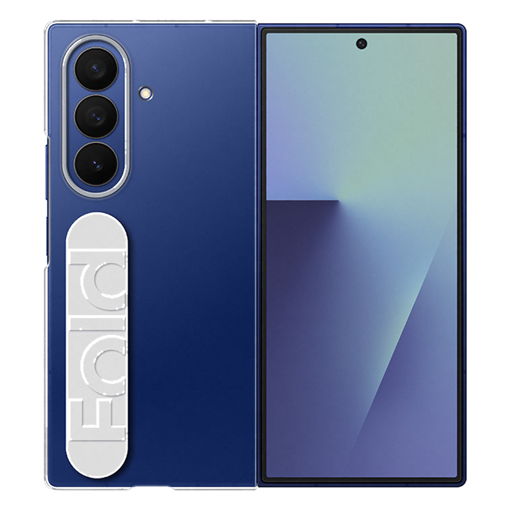 Priehľadný kryt Samsung s pútkom pre Fold7 transparentný