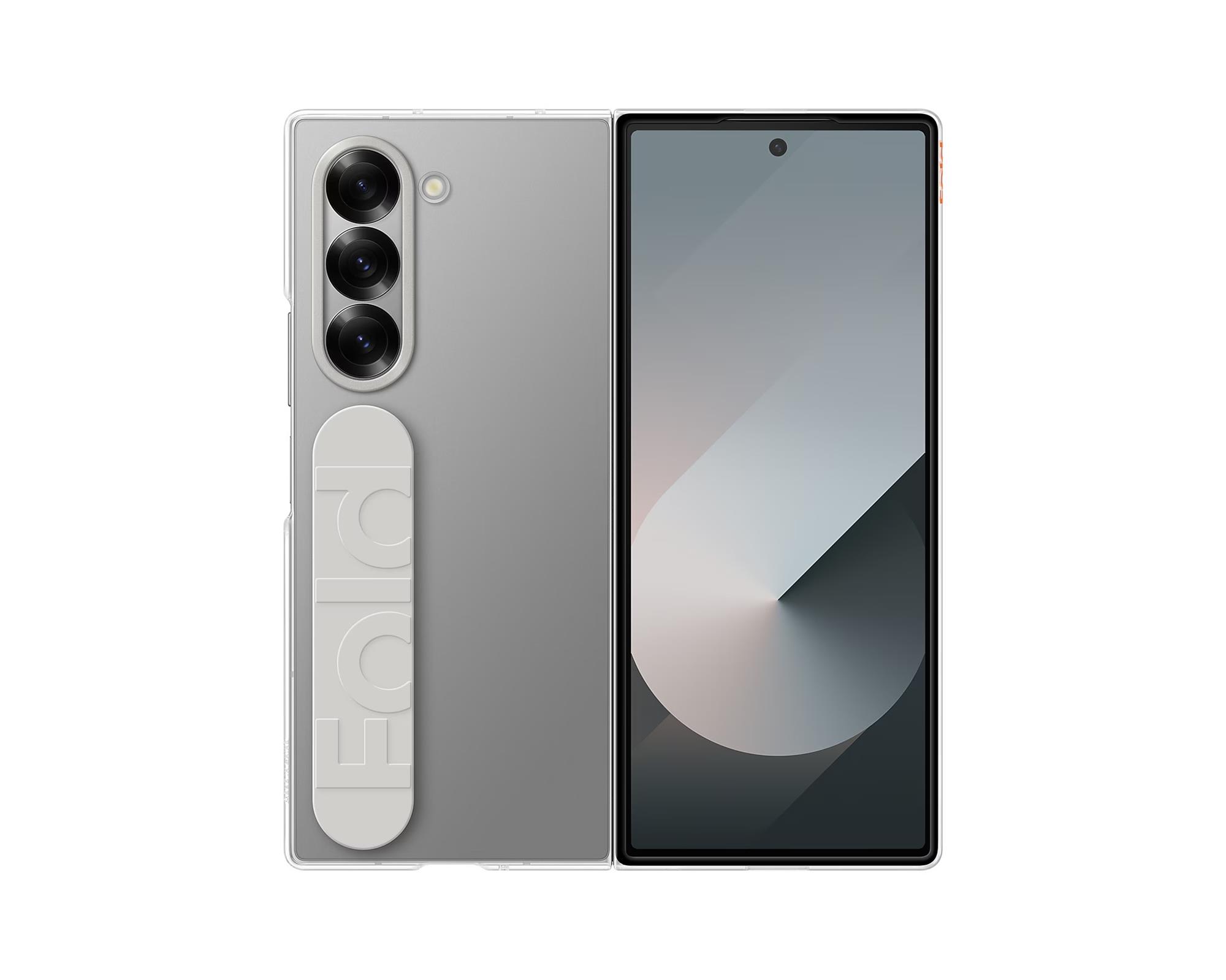 Priehľadný zadný kryt Samsung pre Z Fold6 číry