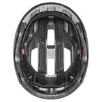 Prilba UVEX STRIDE BLACK MATT, veľkosť 53–56 cm