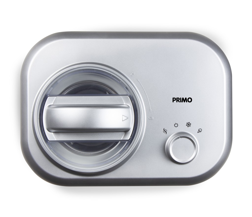 PRIMO PR406IM Zmrzlinovač s kompresorem, stříbrný