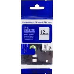 PRINTLINE kompatibilná páska s Brother HSe-621, 9 mm, čierna tlač/žltý podklad, páska