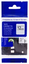 PRINTLINE kompatibilní páska s Brother TZE-C31, 12mm, černý tisk/signální žlutá podklad PLTB63 - Pásky a štítky