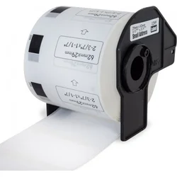 PRINTLINE kompatibilní s Brother DK-11209, papírové bílé, úzké adresy, 29 x 62mm, 800ks