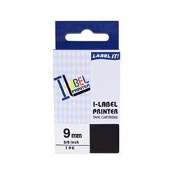 PRINTLINE kompatibilný páska s Casio, XR-9GN1, 9mm, 8m, čierna tlač/zelený podklad PLTC14
