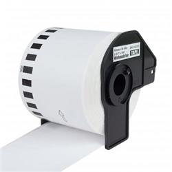 PRINTLINE kompatibilný páska s DYMO 18484, 19mm, 5.5m, čierna tlač/biela p., RHINO, polyes. PLTD84