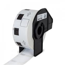 PRINTLINE kompatibilný s Brother DK-11221, papierové biele, štvorcové , 23 x 23 mm, 1000 ks PLLB09