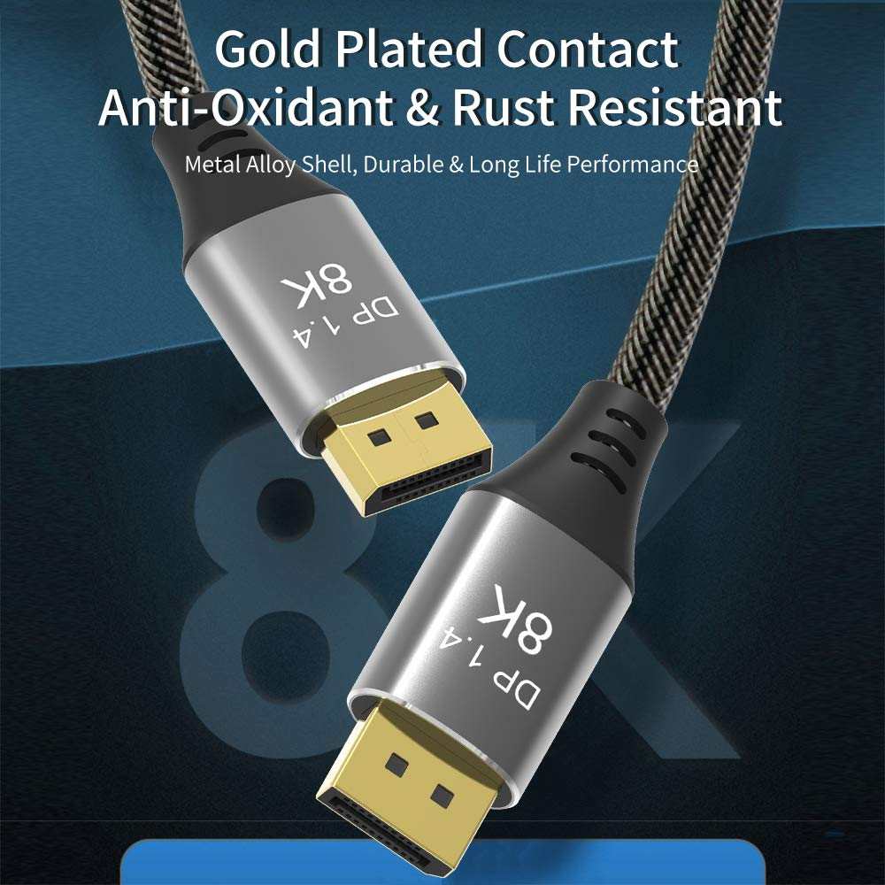 Pripojovací kábel PremiumCord DisplayPort 1.4