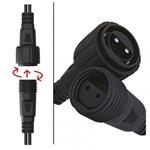 Prodlužovací kabel pro spojovací řetězy Profi černý
