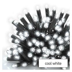 Profi LED connecting chain black, 5 m, indoor and outdoor, cold white