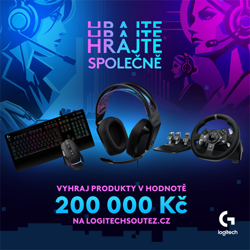 PROMO Pozvánka do Logitech soutěže 4.3.- 31.3.2024