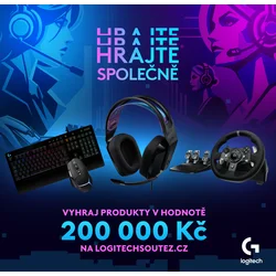 PROMO Pozvánka do Logitech soutěže 4.3.- 31.3.2024