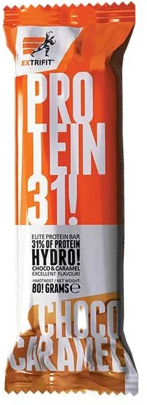 Proteínová tyčinka Extrifit Hydro 80 g - čokoláda-karamel