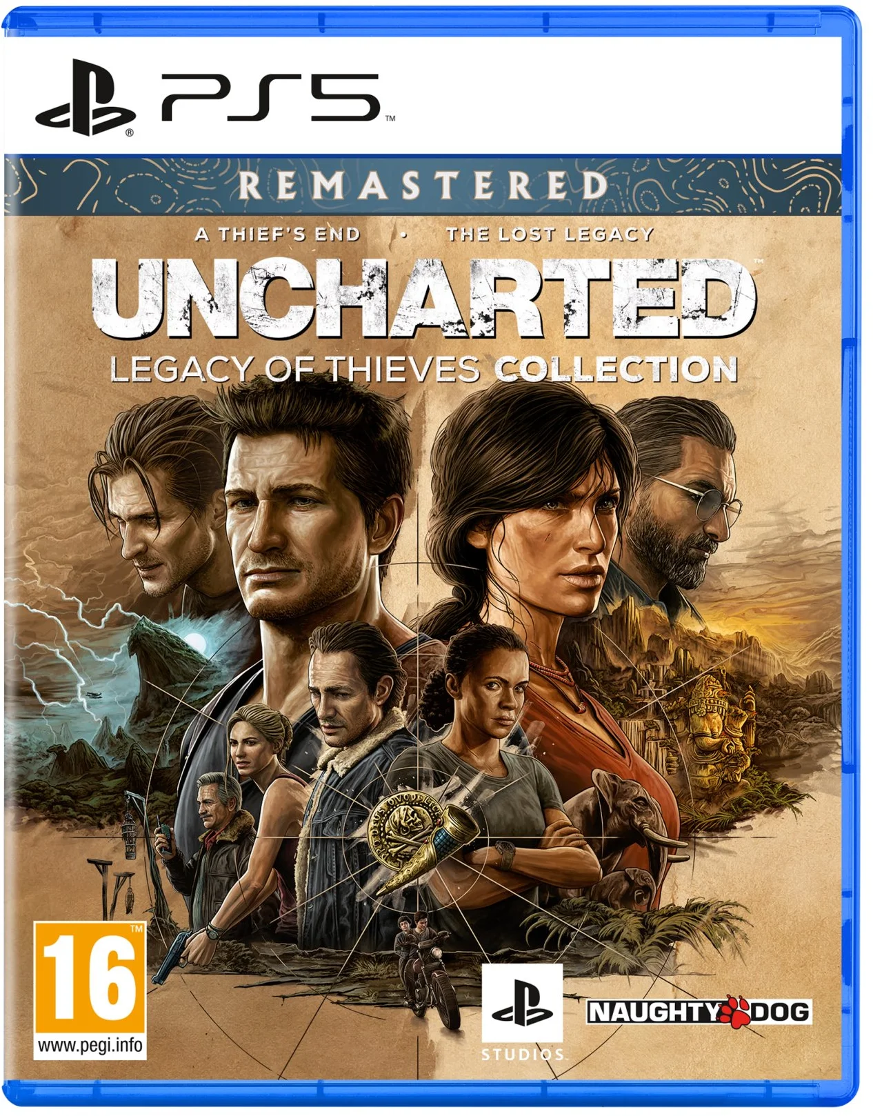 PS5 hra - Uncharted Legacy of Thieves Collection