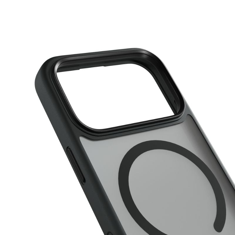Puzdro Epico HeroMatte Pro Mag+ | iPhone 17 Pro | čierne | kompatibilné s Qi2 a MagSafe | krížové úchyty a ochrana ostrova fotoaparátu
