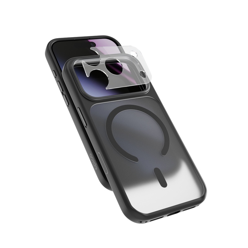 Puzdro Epico HeroMatte Pro Mag+ pre iPhone 17 Pro/18 Pro, kompatibilné s Qi2 a MagSafe – čierne