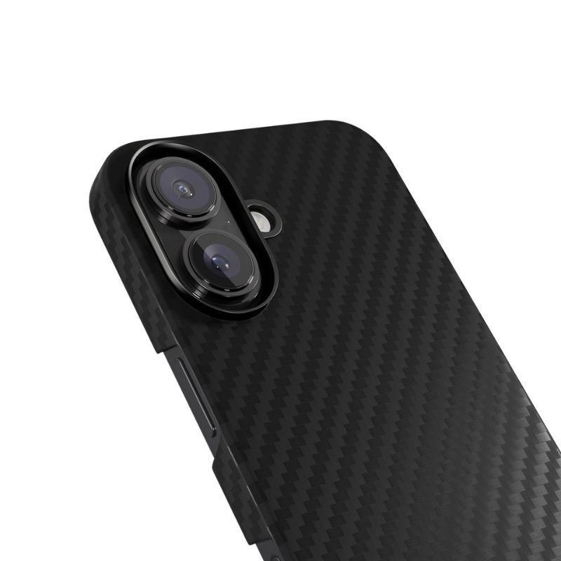 Puzdro Epico Mag+ Carbon pre iPhone 16 Plus - čierne