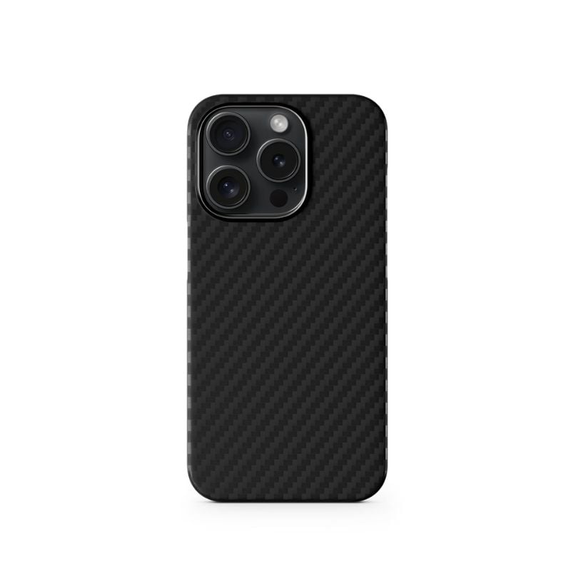 Puzdro Epico Mag+ Carbon pre iPhone 16 Pro - čierne