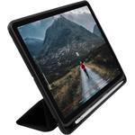 Puzdro FIXED Padcover+ pre Apple iPad 10,2" (2019/2020/2021) so stojanom. a puzdrom na ceruzku, podpora režimu spánku a prebudenia, čierna farba