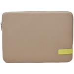 Puzdro na notebook Case Logic Reflect 14" REFPC114 - Plaza Taupe/Sunny Lime